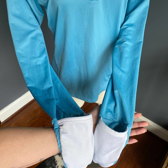 Champion blue quarter zip top - Picture 7 of 9